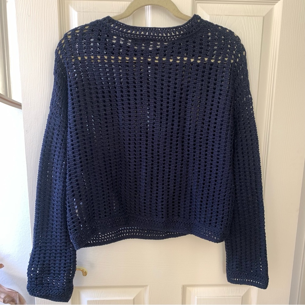 Vince Crochet Sweater